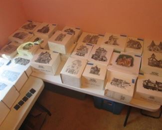 Heritage Village Collection of Charles Dickens Christmas Villages