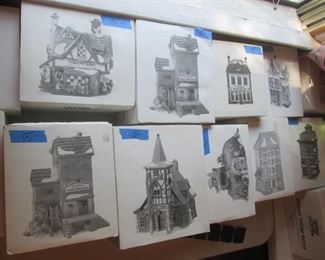 Heritage Village Collection of Charles Dickens Christmas Villages