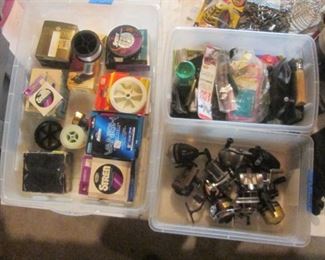 Fishing Reels Gear and supplies