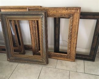 Beautiful empty frames