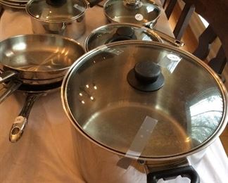 Stainless Pots and Pans