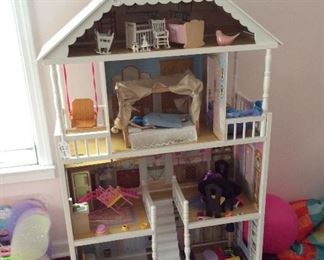 Large Doll House with Accessories 