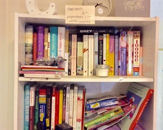 Book Case and Books