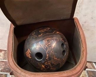 101.	Vintage Bowling Ball  $36