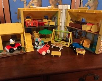 Fisher Price Play House with all the accessories!