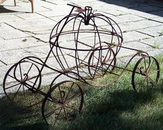 Rustic Harvest display carriage