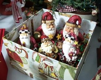 Nothing beats a boxful of Santa