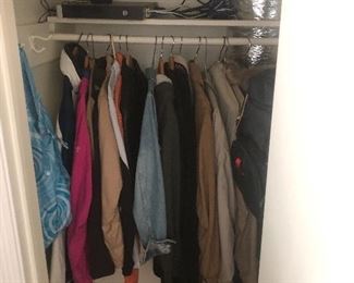 Lots of ladies and men’s professional attire and more