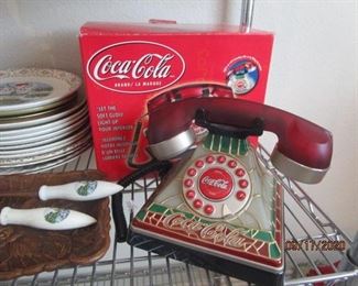 Coca Cola telephone.  It works!  