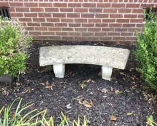 Concrete bench