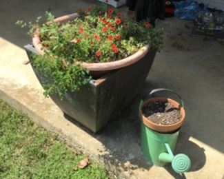 Lots of planters & stands