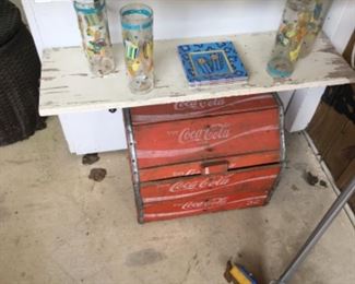 Coca Cola chest