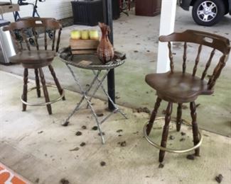 Outdoor table and chairs