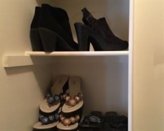 Shoes/boots/sandals - size 6, 6 1/2 & size 9, 9 1/2 & 10