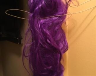 Purple wig - Halloween is coming!