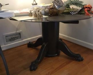 Beautiful glass top table