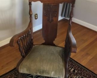 Rocking Chair - 2 & great rug