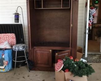 Large entertainment center 