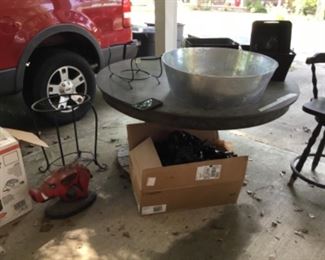 Spool with table top