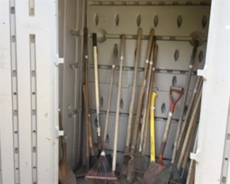 Yard Tools - building also for sale 