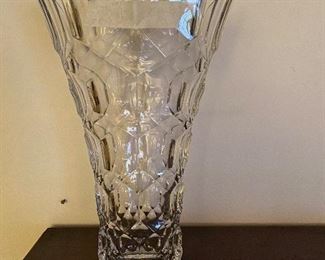 Great crystal vase