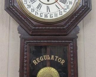 1 of 2 Regulator Wall Clocks