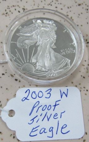 2003 W Proof Silver Eagle