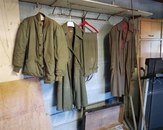 WWII US and German militaria items