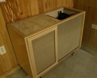 Vintage stereo cabinet