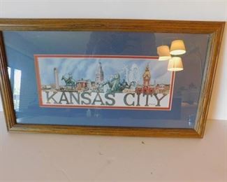 Framed Kansas City Print