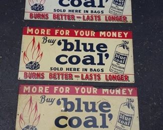 Blue Coal advertising