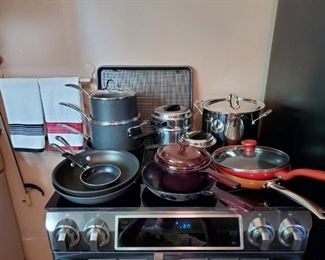 Calphalon, Cuisinart and other cookware and pans