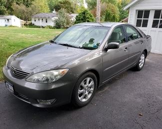 2005 Toyota Camry XLE Sedan 4D just 70,000 miles and in great condition! Can be sold in advance of sale @ $5,800