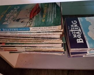 Many complete years of Motor Boating mags