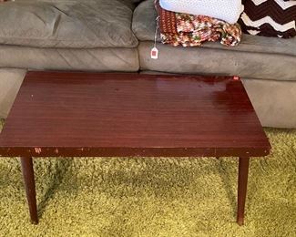 Double Recliner Sofa, Coffee Table