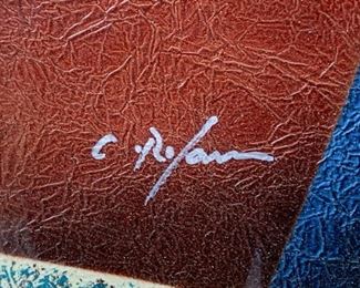(close up view of signature)