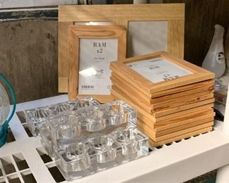 Votive Candle Holders, Picture Frames