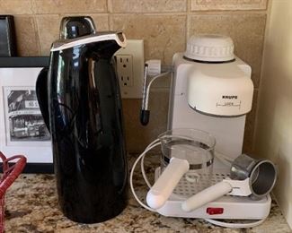 Coffee Urn, Krups Espresso Machine