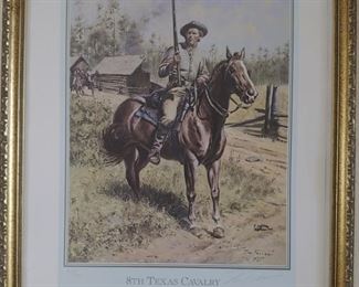 "8th Texas Cavalry" by Don Troiani