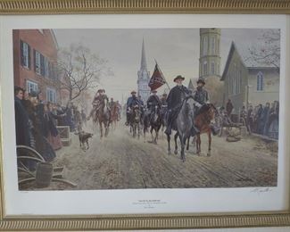 "Lee at Fredericksburg" by Mort Kunstler