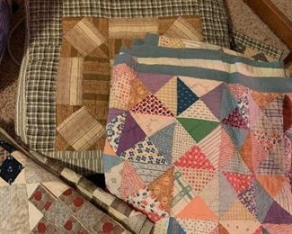 COLLECTION OF VINTAGE QUILTS