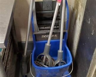 Ecolab Mop Bucket With Mops