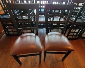 (2) Metal Dining Room Chairs
