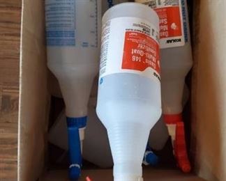 Box Of Spray Bottles