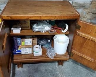 Blender Repair Parts, Labels, Spatulas, Frying Pan, Cabinet