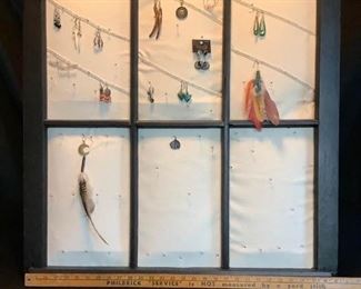 Repurposed Jewelry Display
