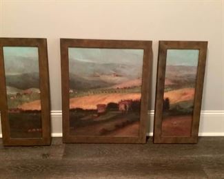 Tuscan Picture Set