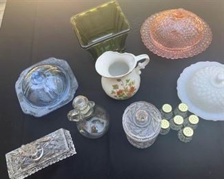 Vintage Glass Peppered with New