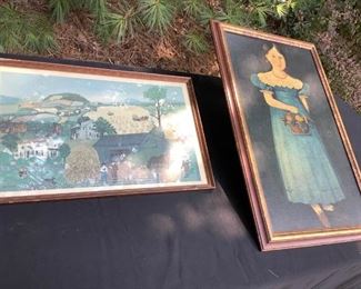 Vintage Prints of Farm Life