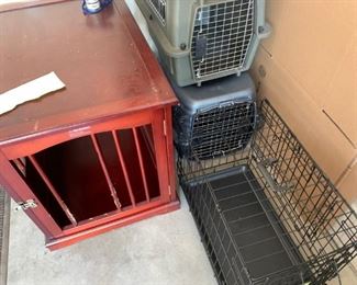 Dog carriers and crates